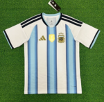 (s-4xl)2026-2027 Argentina Home White Blue Soccer Jersey AAA