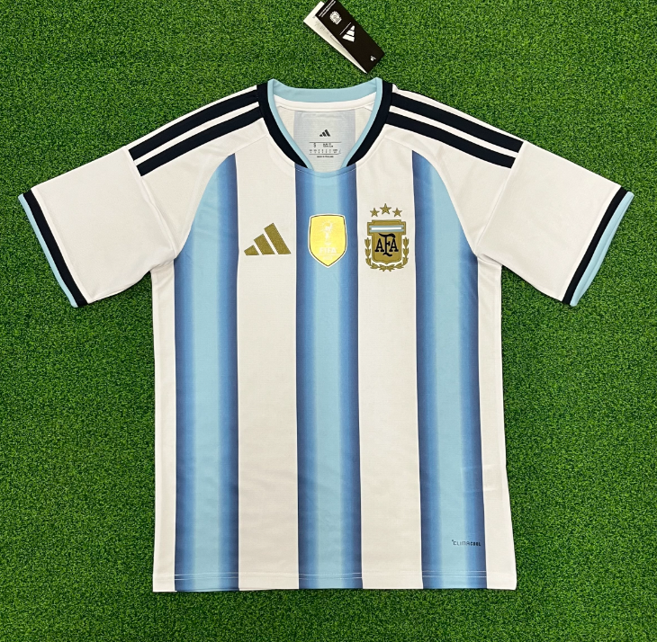f3897310f54e7b9d27eae6fa092b002b (s-4xl)2026-2027 Argentina Home White Blue Soccer Jersey AAA - Image 1