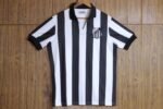 Retro version 1958 Santos Home Black White Soccer Jersey AAA