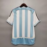 2006 Retro Argentina Home White Blue Soccer Jersey AAA - Image 2