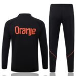 2026-27 Netherlands Black Soccer Tracksuit Uniform - Image 2