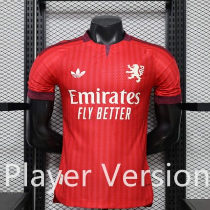 Player Version 26-27 Olympique Lyonnais Away Red Thailand Soccer Jersey AAA