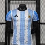Player version 2026-2027 Argentina Blue Soccer Jersey AAA