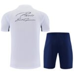 2026-27  Paris White Soccer Uniform - Image 2