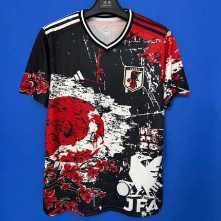 26-27 Japan Black Red Soccer Jersey AAA
