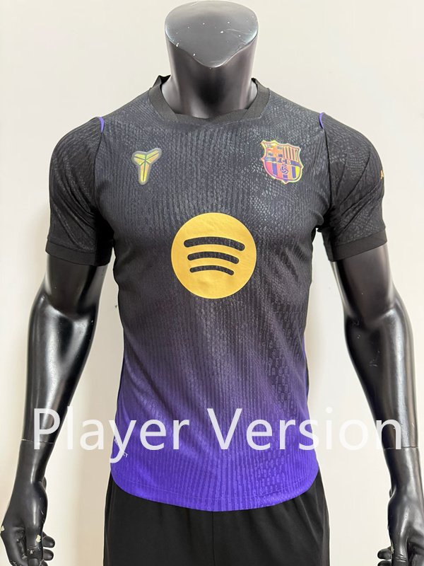 fef32552 Player Version 26-27 Barcelona Away Black Purple Thailand Soccer Jersey AAA - Image 1