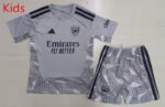 26-27 Arsenal Goalkeeper Grey Kids/Youth Soccer Uniform