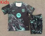 2026-27 Barcelona Black kids/youth Soccer uniform