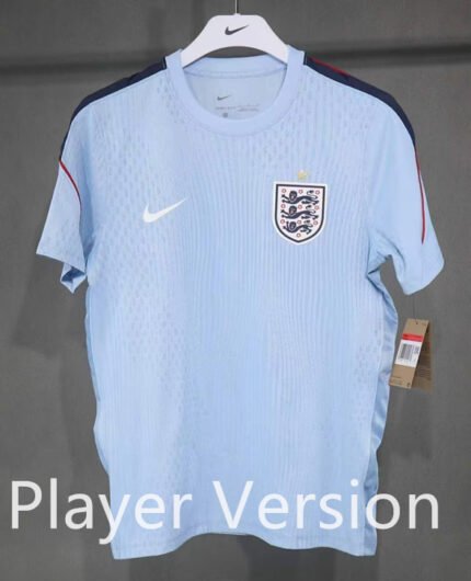 Player version 2026-27 England Light Blue Soccer Training