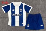 26-27 Porto Home White Blue Kids/Youth Soccer Uniform