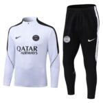2026-27 Paris White Soccer Tracksuit Uniform