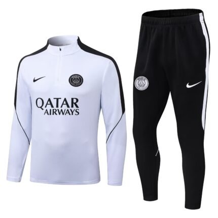 2026-27 Paris White Soccer Tracksuit Uniform