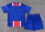26-27 2 star version Paris Home Blue Kids/Youth Soccer Uniform - Image 2