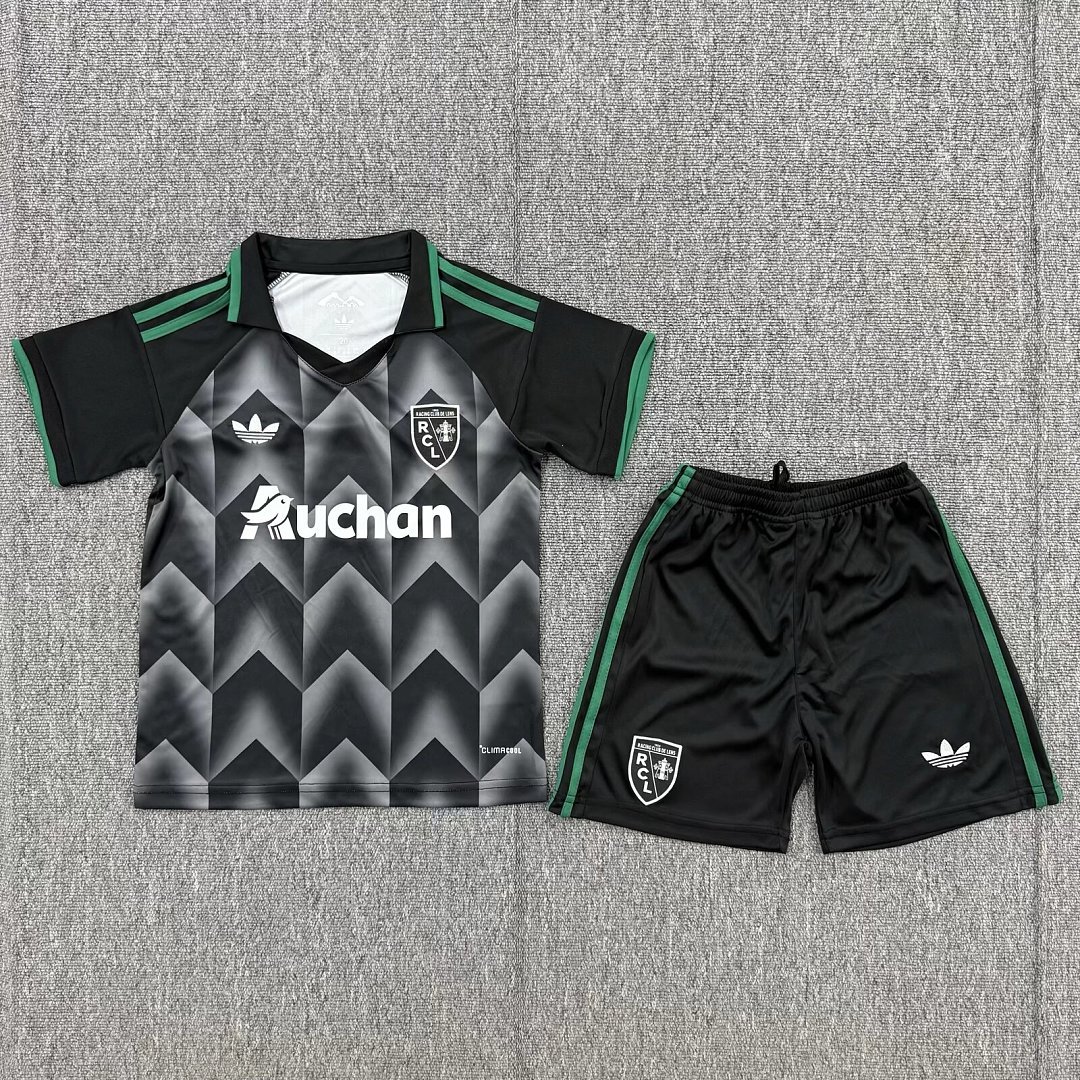 IMG_4441 2026-2027 Lens Away Black kids/youth Soccer uniform - Image 1
