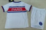 2026-2027  Paris White kids/youth  Soccer uniform - Image 2