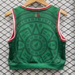 2026-27 Mexico Home Green Women Vest Soccer Jersey AAA - Image 2