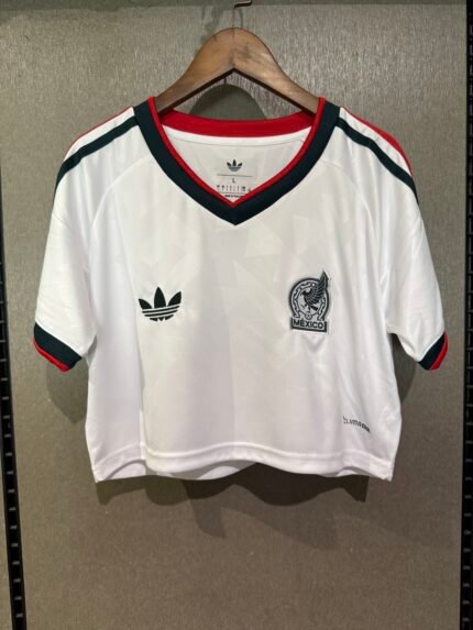 2026-27 Mexico Away White  Women Short Soccer Jersey AAA