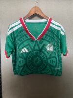 2026-27 Mexico Home Green Women Short Soccer Jersey AAA